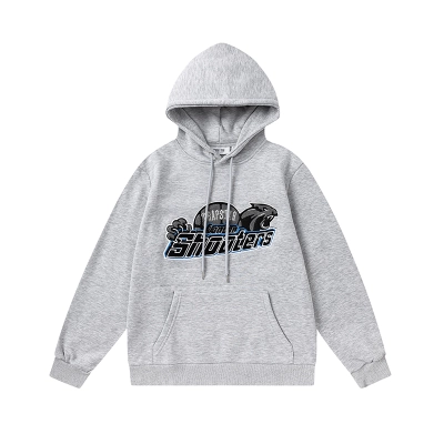 Trapstar Hoodie Tracksuit-8867 Grey 02