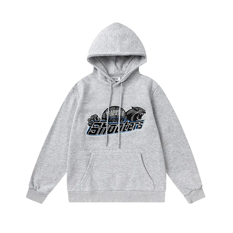 Trapstar Hoodie Tracksuit-8867 Grey