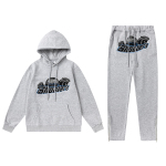 Trapstar Hoodie Tracksuit-8867 Grey