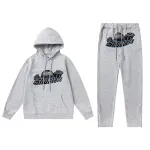 Trapstar Hoodie Tracksuit-8867 Grey