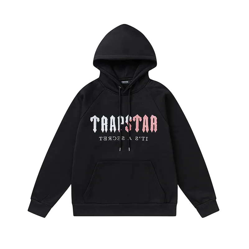 Trapstar Hoodie Tracksuit-8871 Black