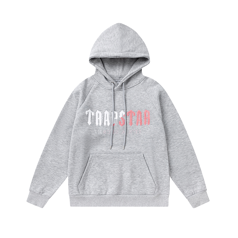 Trapstar Hoodie Tracksuit-8871 Grey