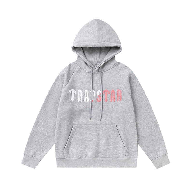 Trapstar Hoodie Tracksuit-8871 Grey