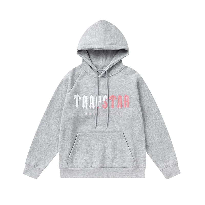 Trapstar Hoodie Tracksuit-8871 Grey