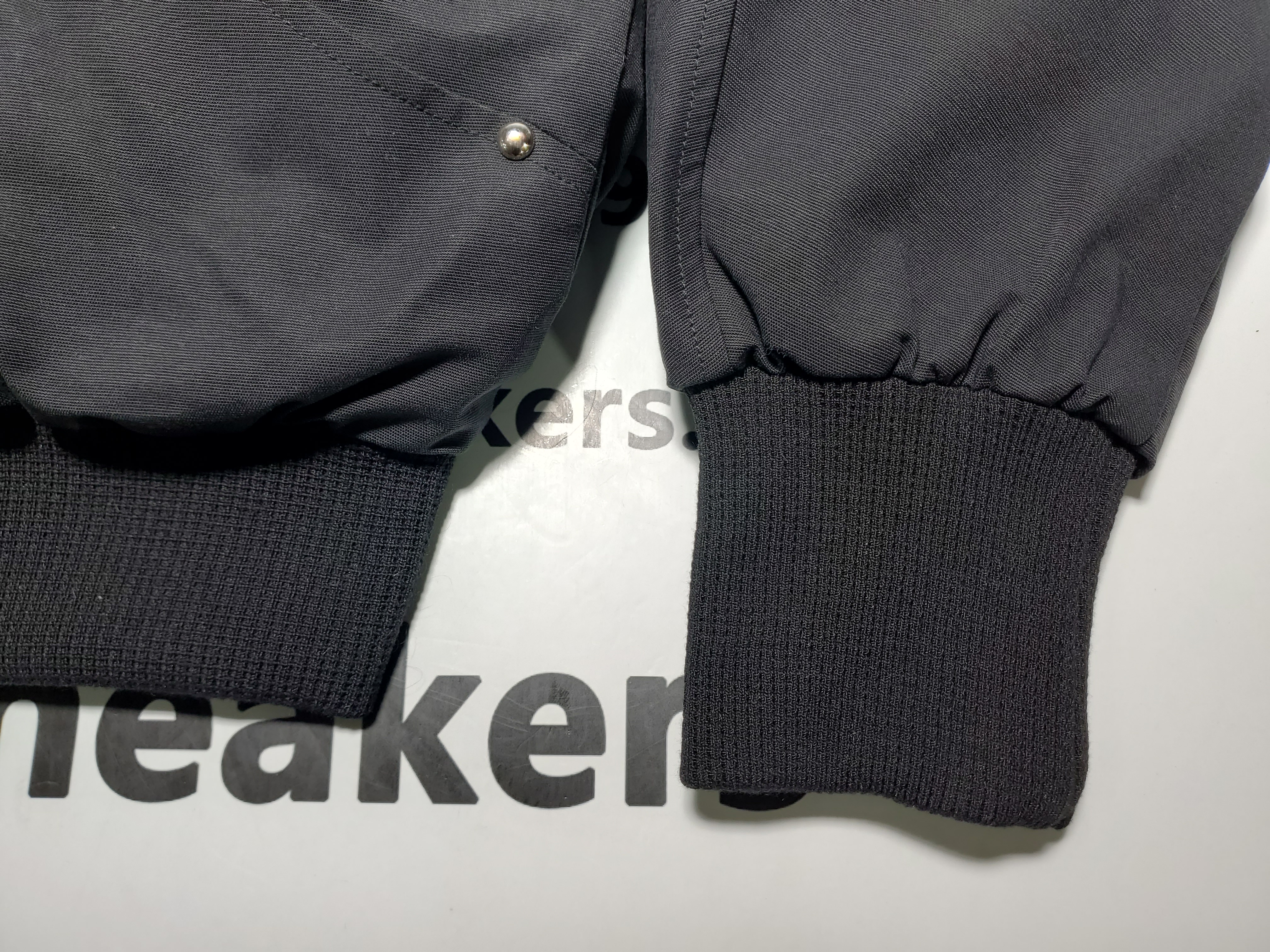  Moose Knuckles(M) Original Ballistic Bomber Jacket Black Fur（NFC)