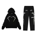 Hellstar Hoodie Tracksuit Black