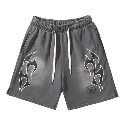Hellstar Shorts 700 Dark Grey 01