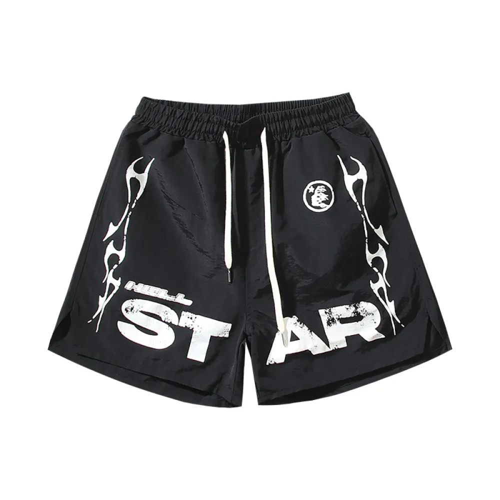 Hellstar Shorts 707 Black