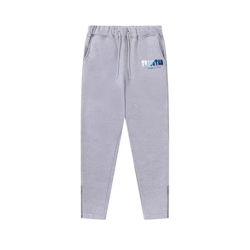 Trapstar Chenille Decoded Hoodie Tracksuit -Grey