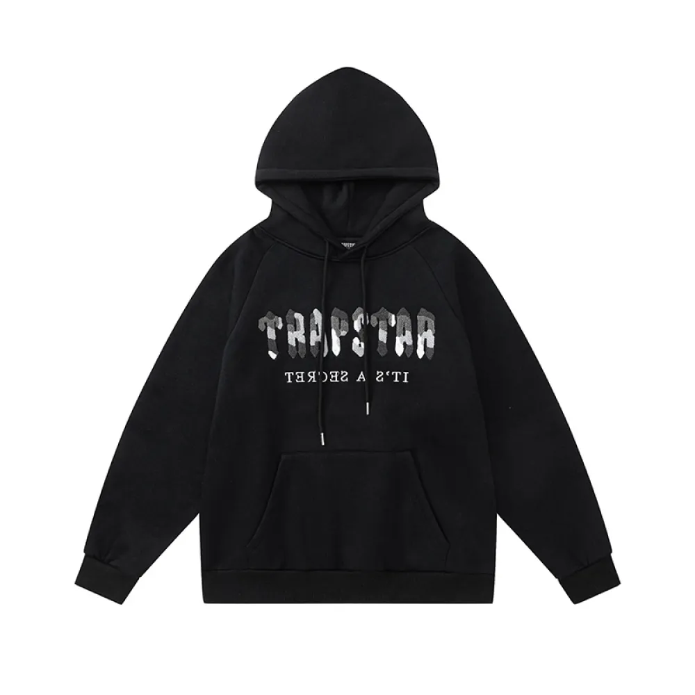 Trapstar Hoodie Tracksuit-2431 Black