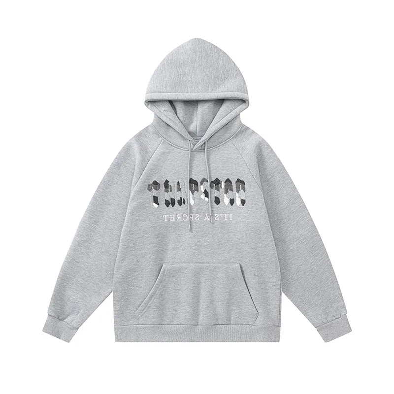 Trapstar Hoodie Tracksuit-2431 Grey