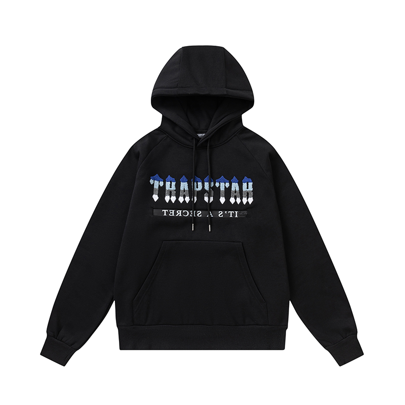 Trapstar Hoodie Tracksuit-8854 Black