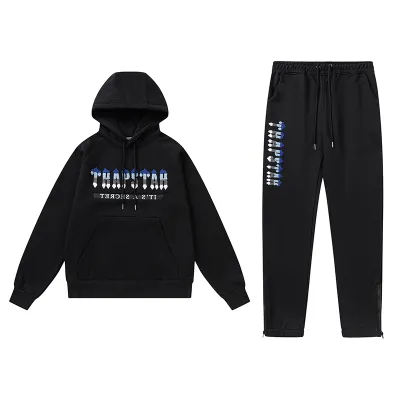 Trapstar Hoodie Tracksuit-8854 Black