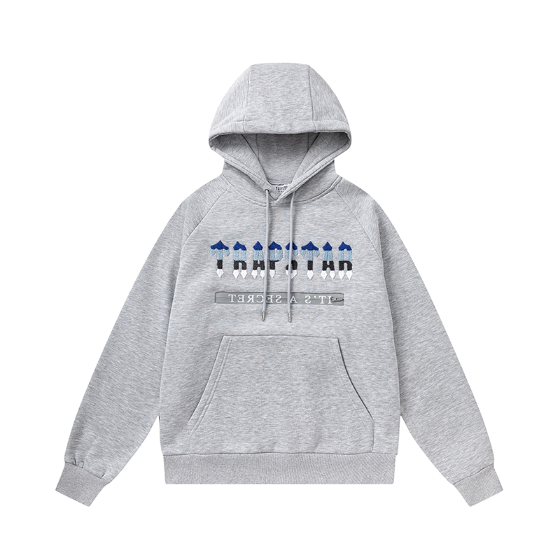 Trapstar Hoodie Tracksuit-8854 Grey