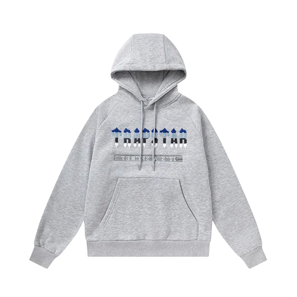 Trapstar Hoodie Tracksuit-8854 Grey