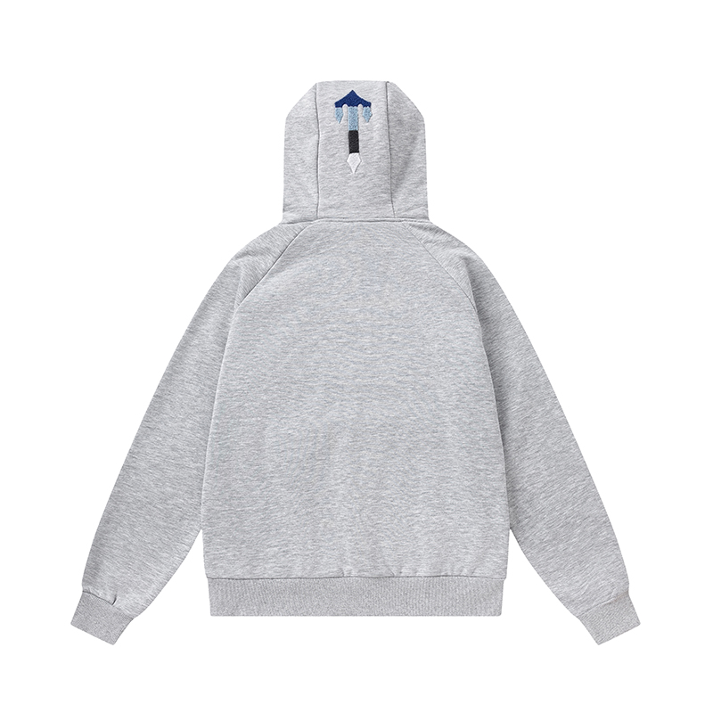 Trapstar Hoodie Tracksuit-8854 Grey