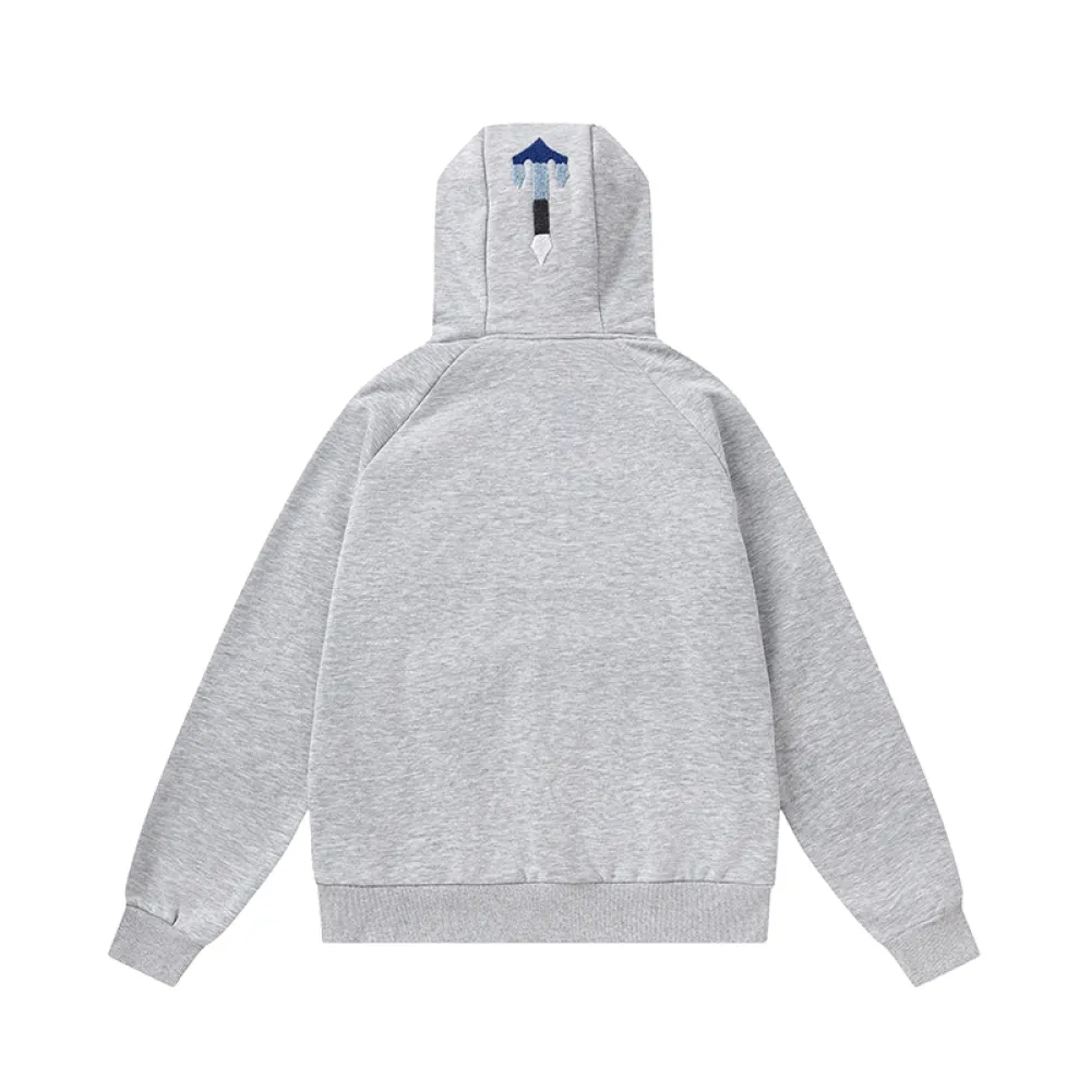 Trapstar Hoodie Tracksuit-8854 Grey