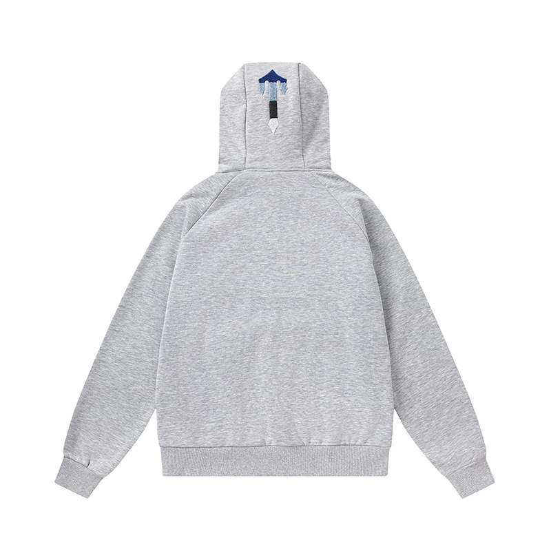 Trapstar Hoodie Tracksuit-8854 Grey