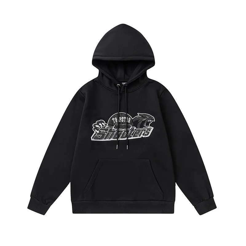 Trapstar Hoodie Tracksuit-8869 Black