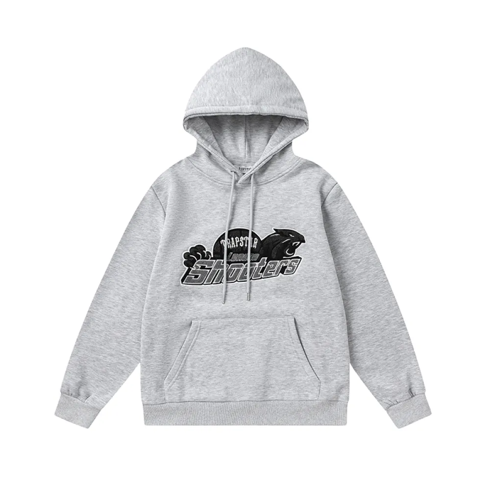Trapstar Hoodie Tracksuit-8869 Grey