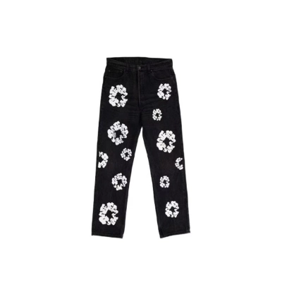 DT The Cotton Wreath Jeans Black 01