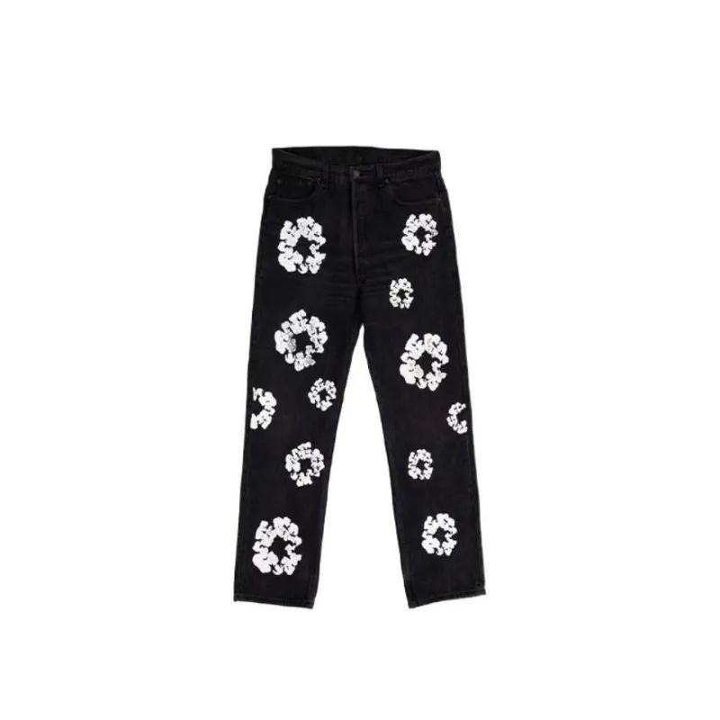 DT The Cotton Wreath Jeans Black