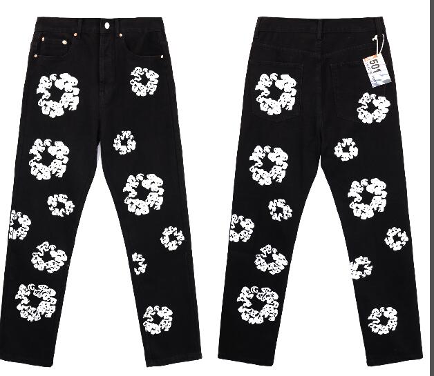 DT The Cotton Wreath Jeans Black