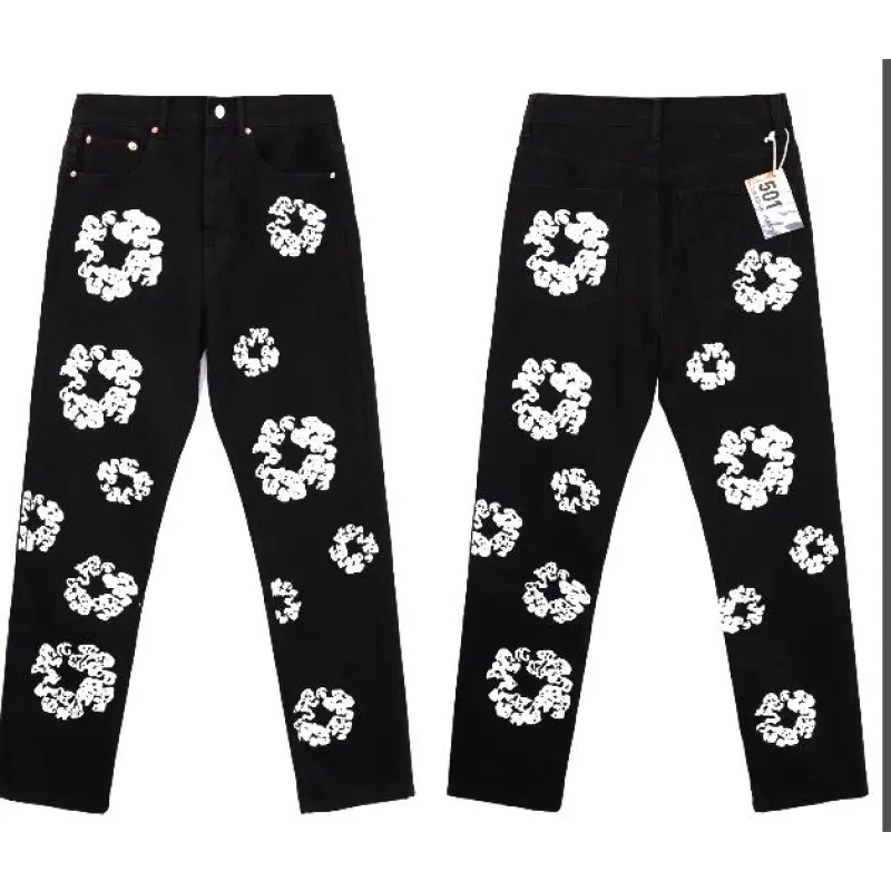 DT The Cotton Wreath Jeans Black