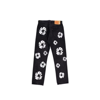 DT The Cotton Wreath Jeans Black 02