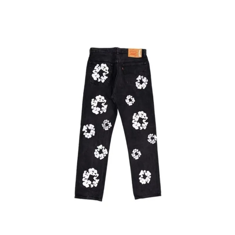 DT The Cotton Wreath Jeans Black
