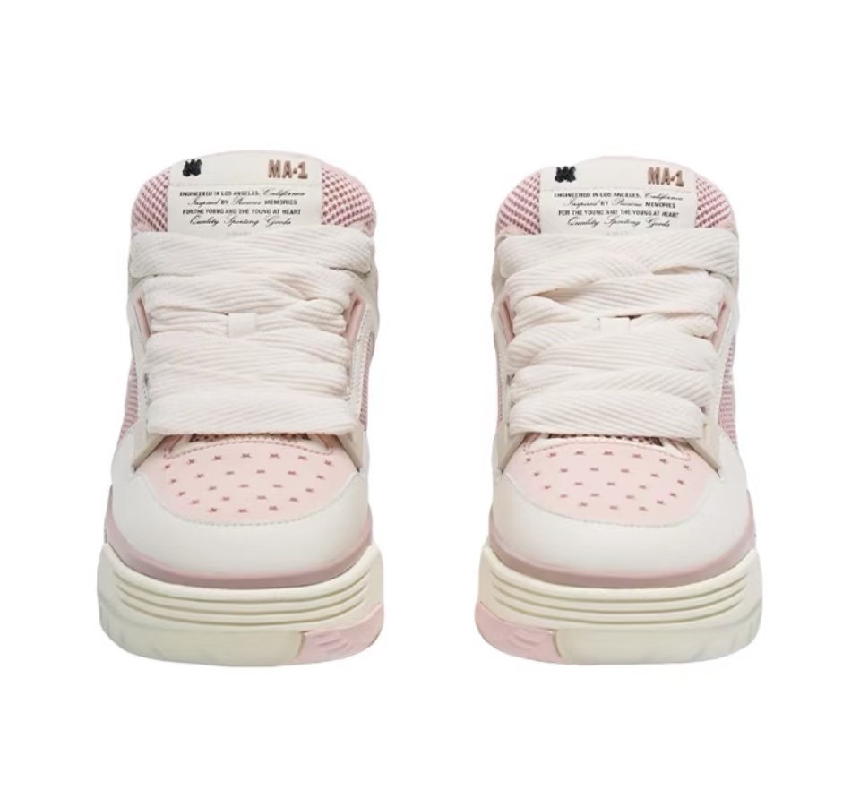 AMIRI Sneakers MA-1Sneakers Rose Pink White SS23WFS012-651