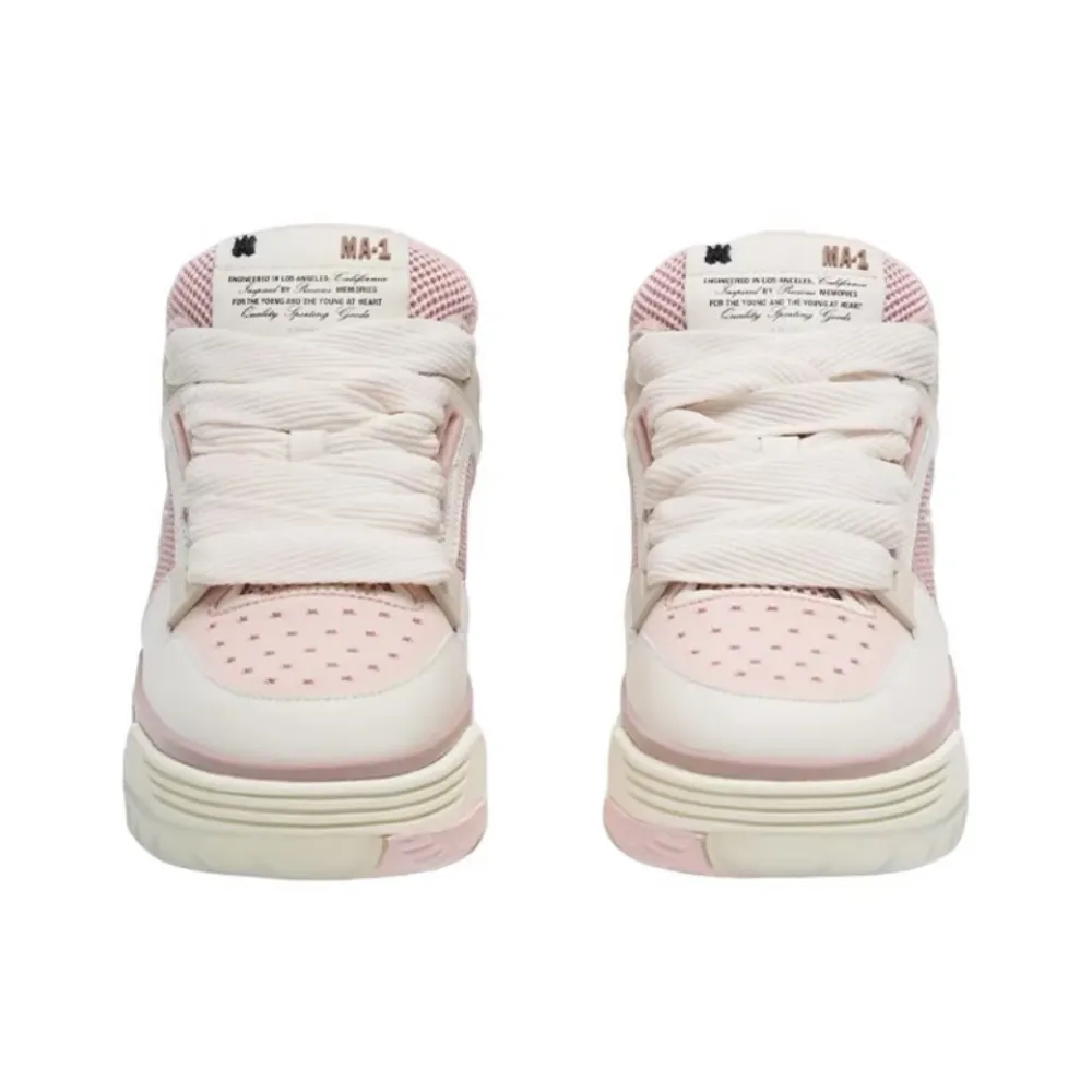 AMIRI MA-1Sneakers Rose Pink White SS23WFS012-651