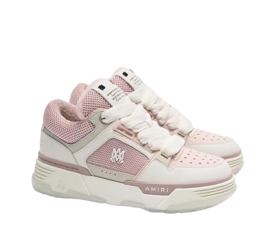 AMIRI Sneakers MA-1Sneakers Rose Pink White SS23WFS012-651