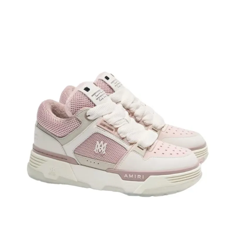 AMIRI MA-1Sneakers Rose Pink White SS23WFS012-651