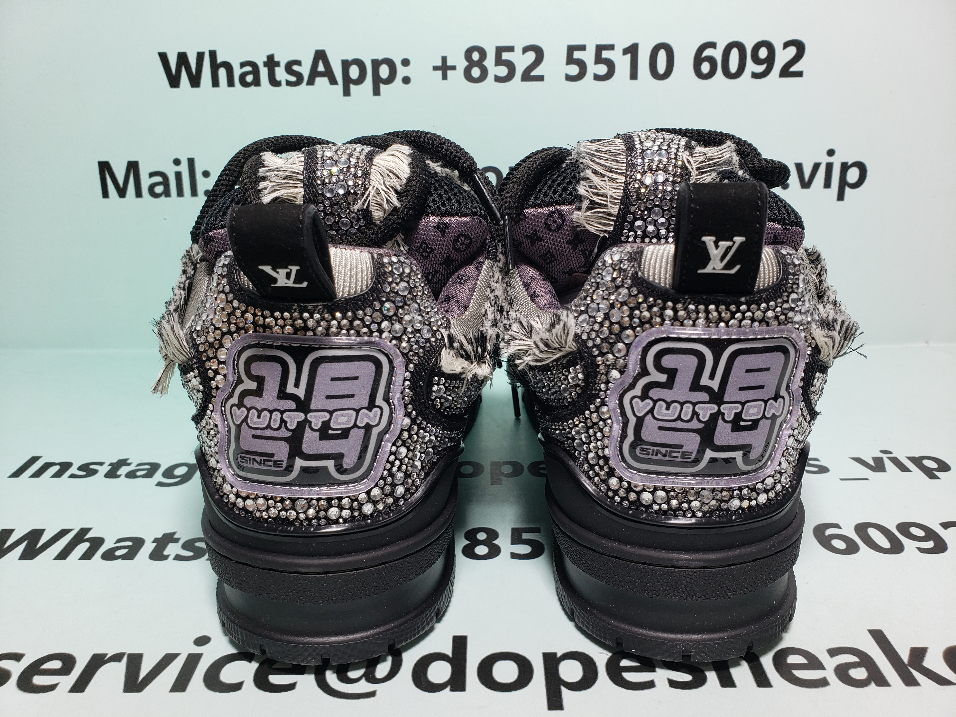 Louis Vuitton Monogram Plain Leather  1ABMHT