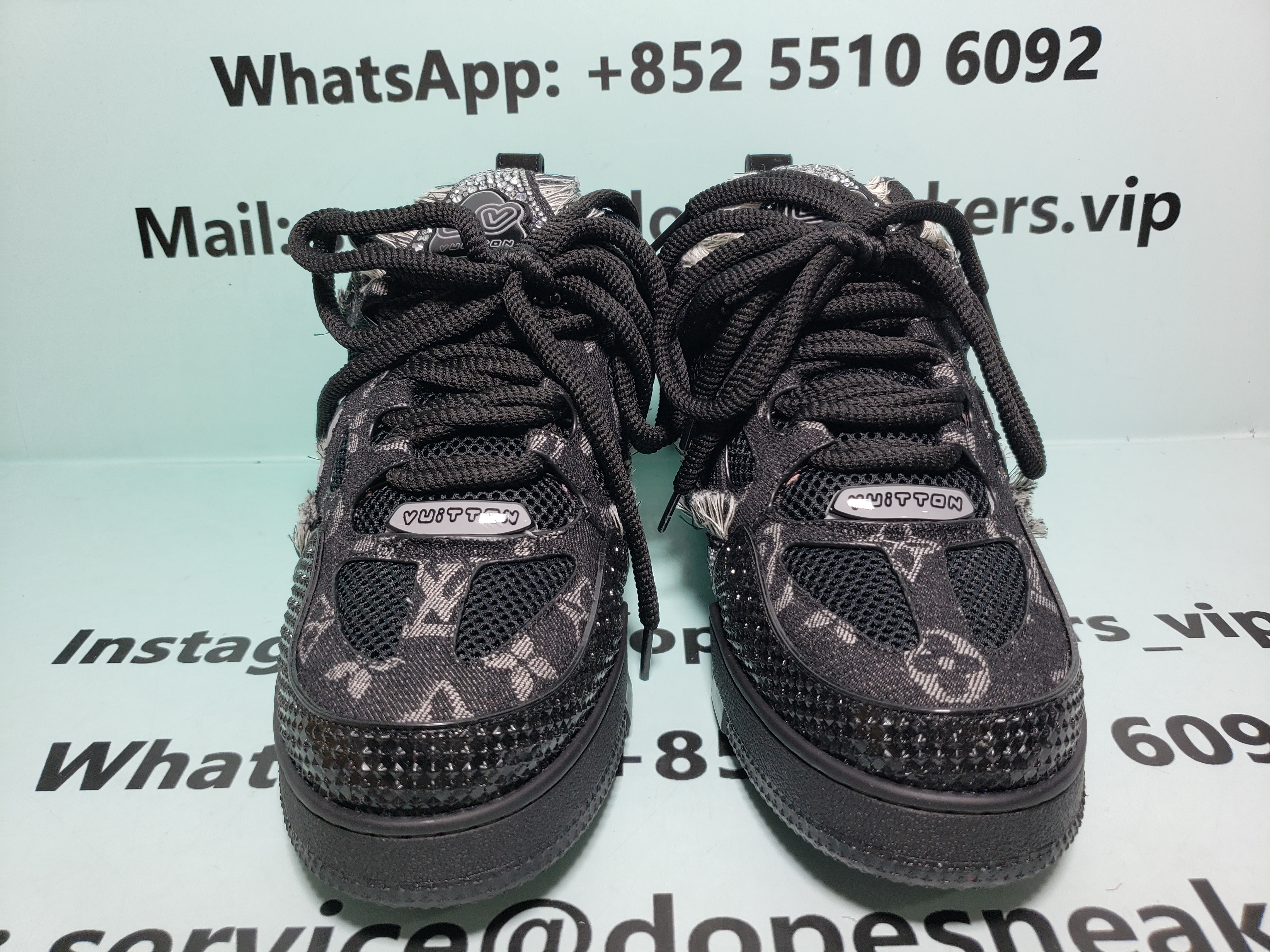 Louis Vuitton Monogram Plain Leather  1ABMHT