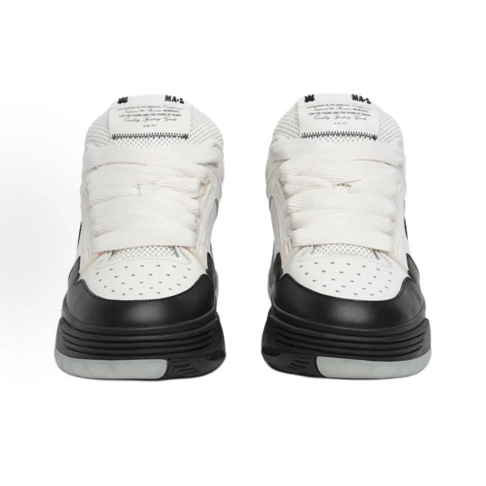 AMIRI MA-1 Sneakers White Black Black AMFOSR1084-001