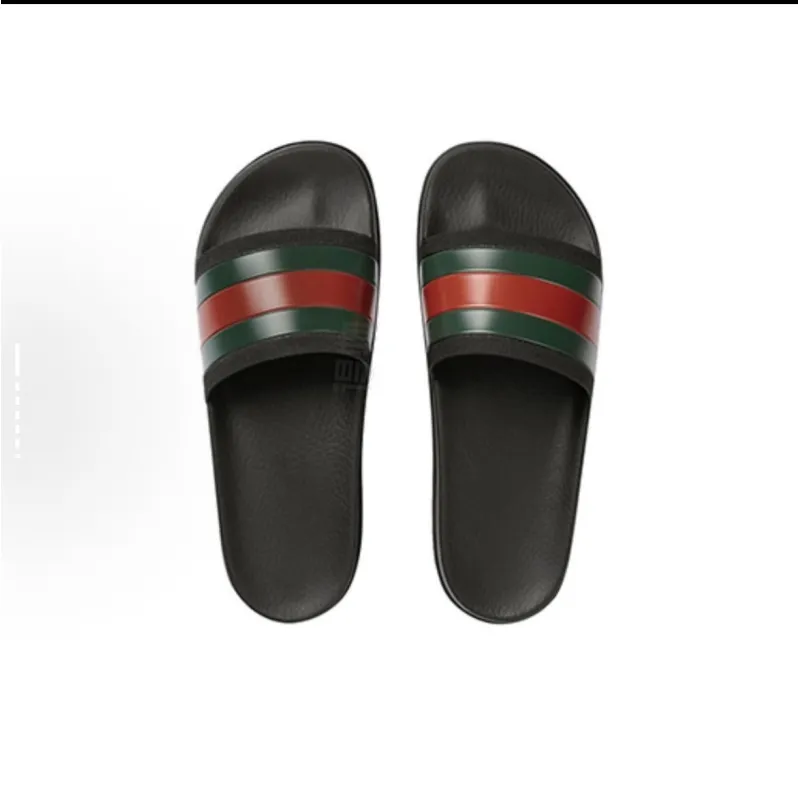 Gucci Web Slide Sandal Black 