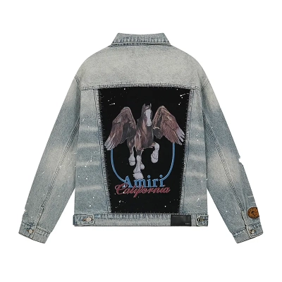 AMIRI Casual Denim Jackets #5023 02