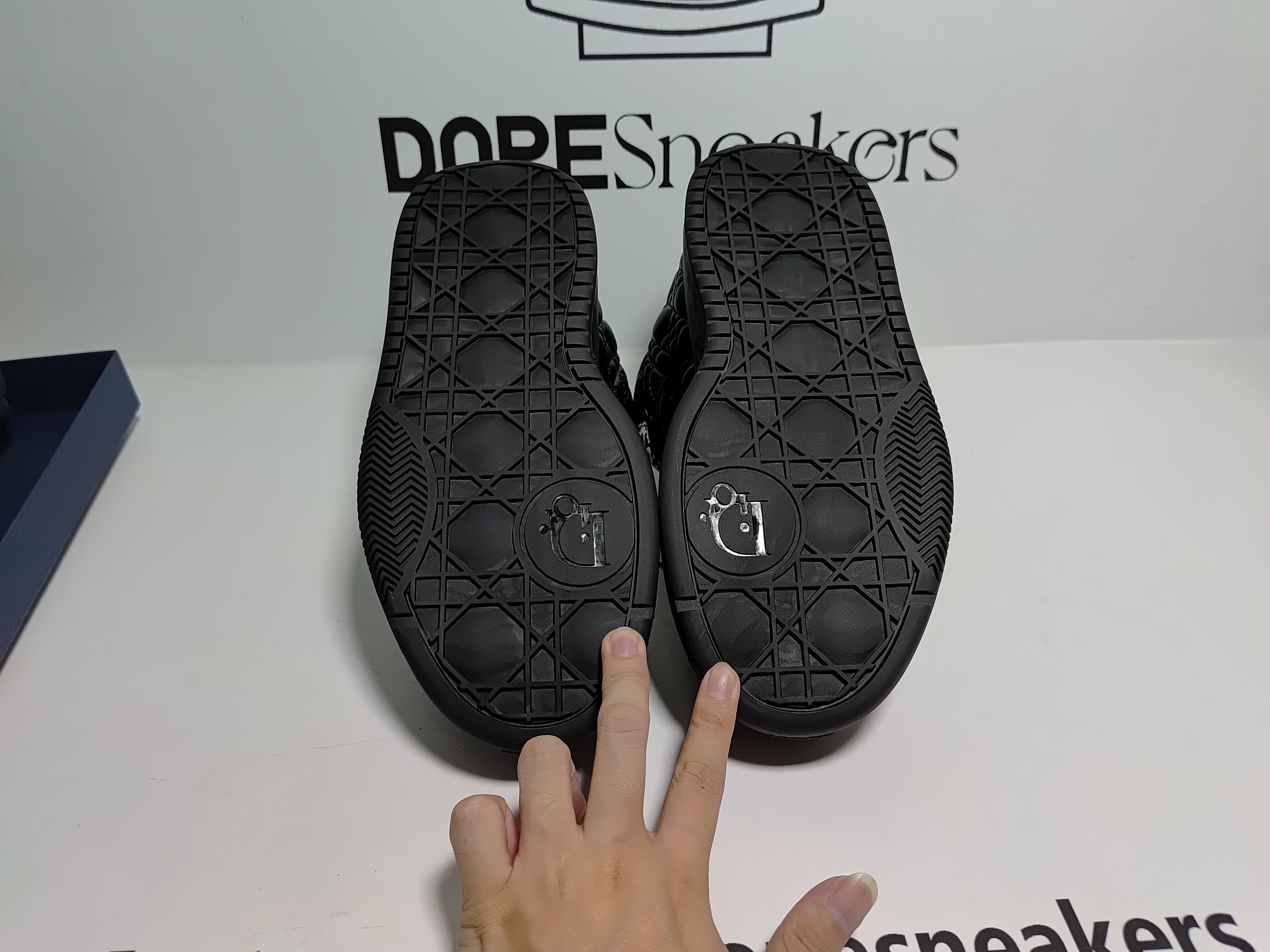 Dior B9S Skater ERL Quilted Cannage Calfskin 'Black'