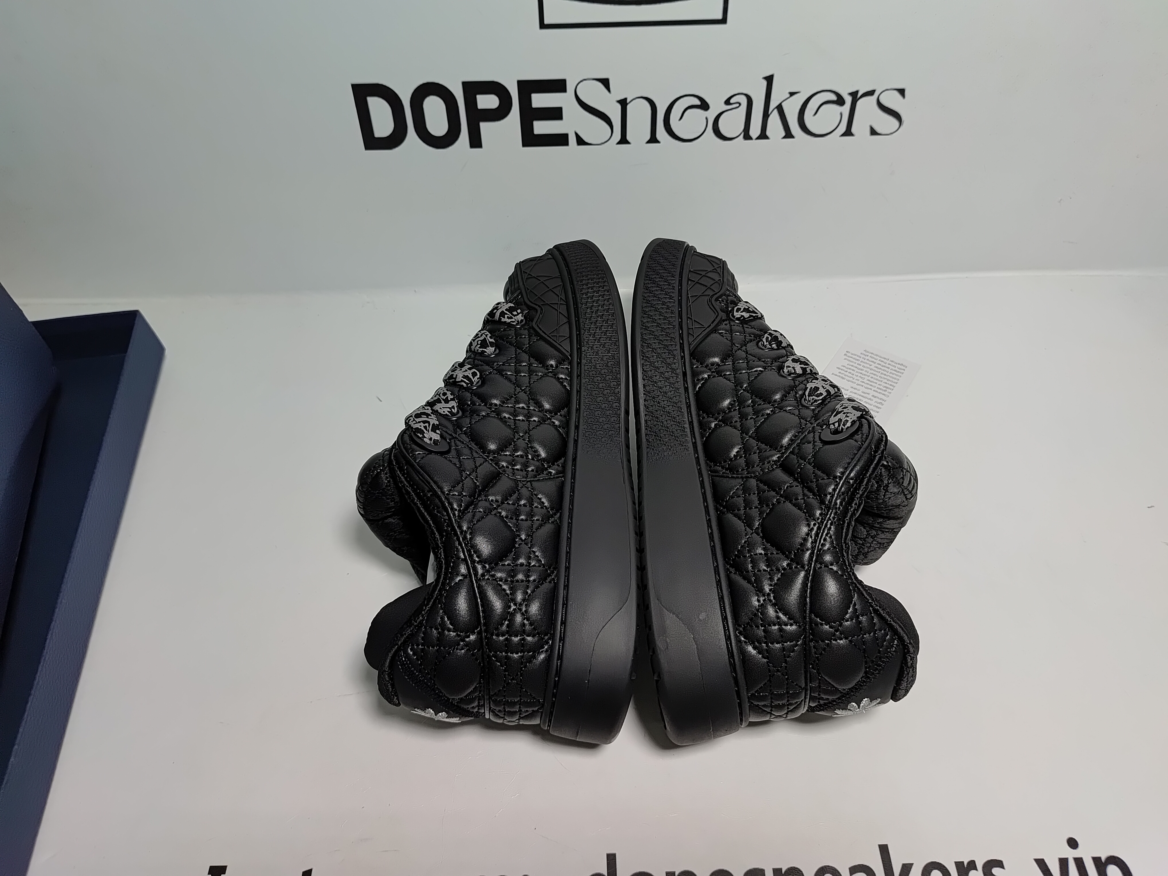 Dior B9S Skater ERL Quilted Cannage Calfskin 'Black'