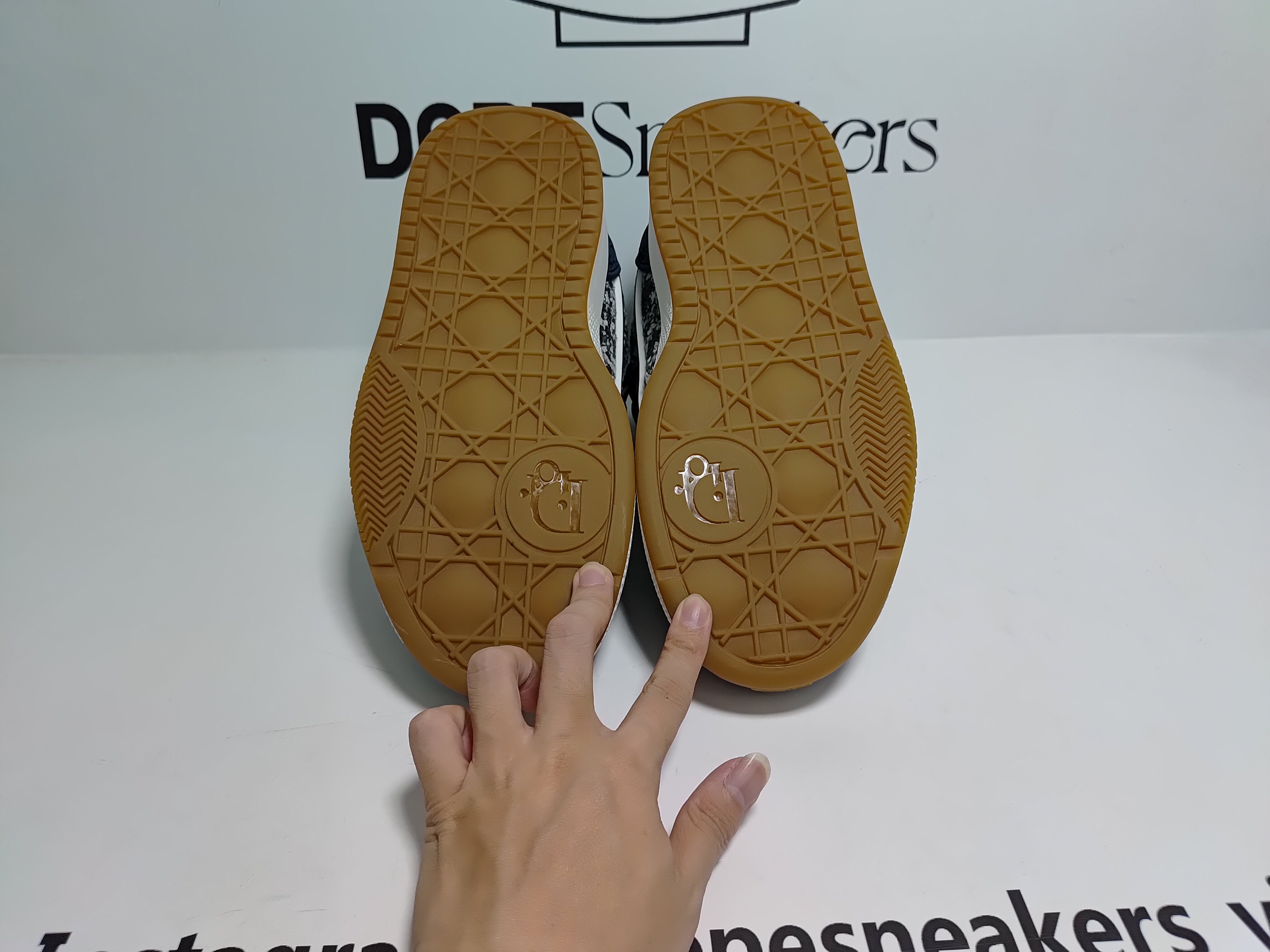 Dior B9S Skater Tweed Navy Blue