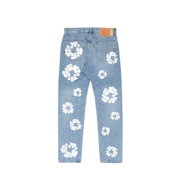 DT The Cotton Wreath Jean Sky blue