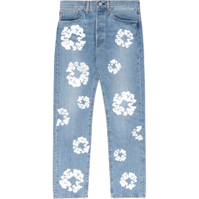 DT The Cotton Wreath Jean Sky blue 01
