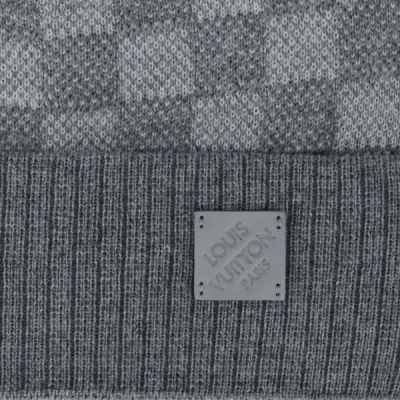 Louis Vuitton Neo Petit Damier Beanie Grey M77985 02