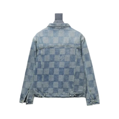  Louis Vuitton Clothes Damier Denim Chic Jacket 02