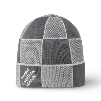  Louis Vuitton Clothes  Damier Heritage Beanie M92736 02