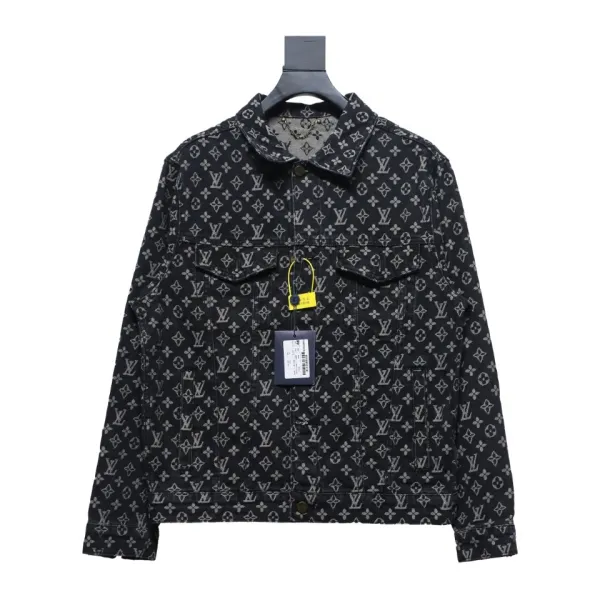  Louis Vuitton Clothes  Monogram Jacquard Denim Jacket