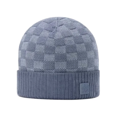  Louis Vuitton Clothes  Néo Petit Damier Beanie Blue M79204 02