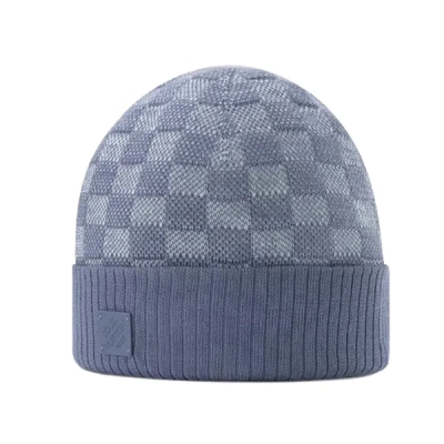  Louis Vuitton Clothes  Néo Petit Damier Beanie Blue M79204 01